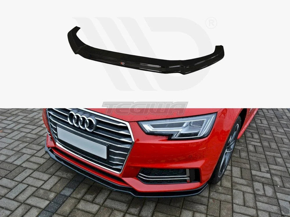 Maxton Design Front Splitter V1 Audi S4 A4 S-line B9
