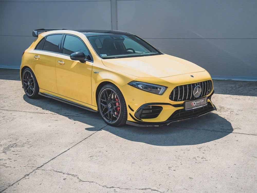 Maxton Design Front Splitter V1 Mercedes-amg A45 S W177 2019-