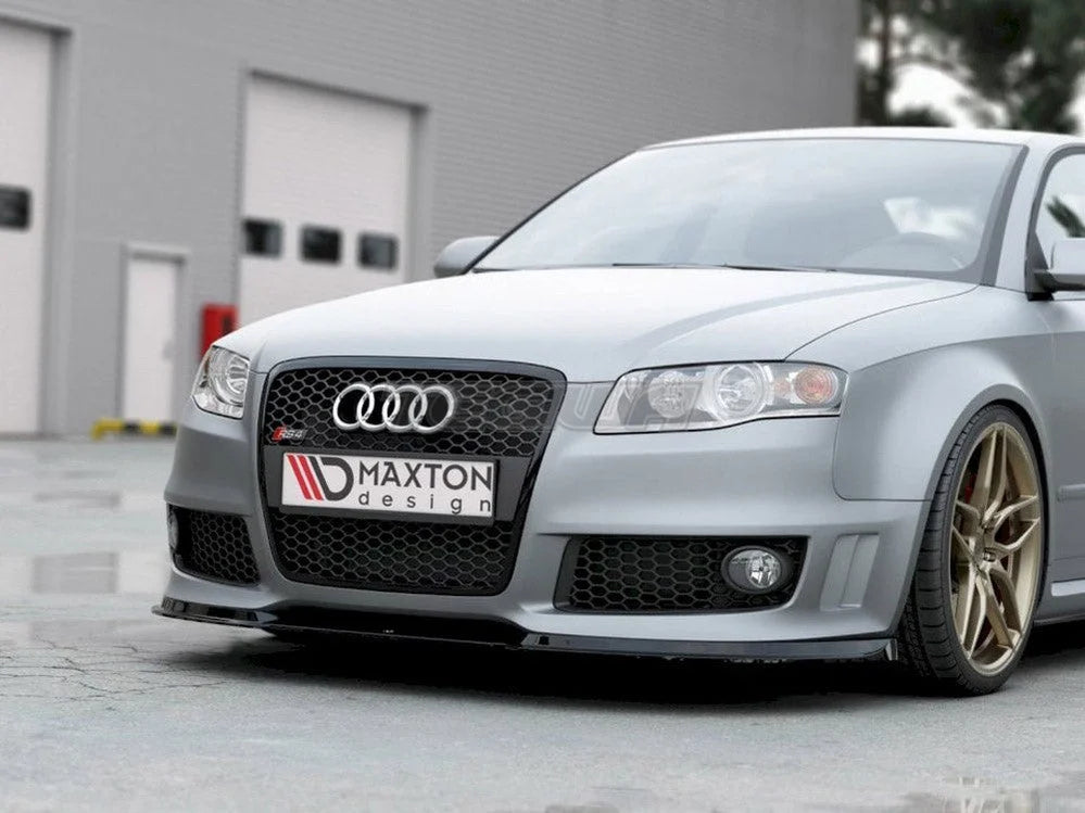 Maxton Design Front Splitter V1AUDI RS4 B7 06-08