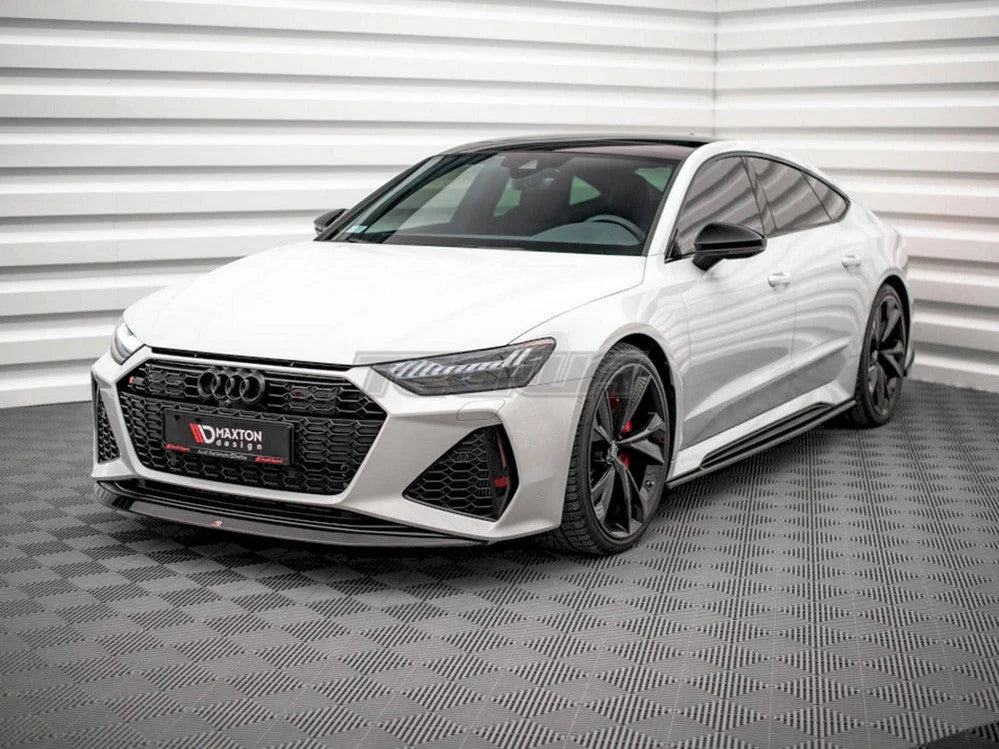 Maxton Design Front Splitter V3 Audi RS6 C8 RS7 C8 2019-