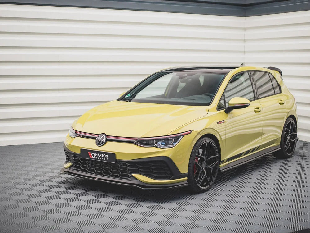 Maxton Design Front Splitter V3 Volkswagen Golf 8 GTI Clubsport 20-