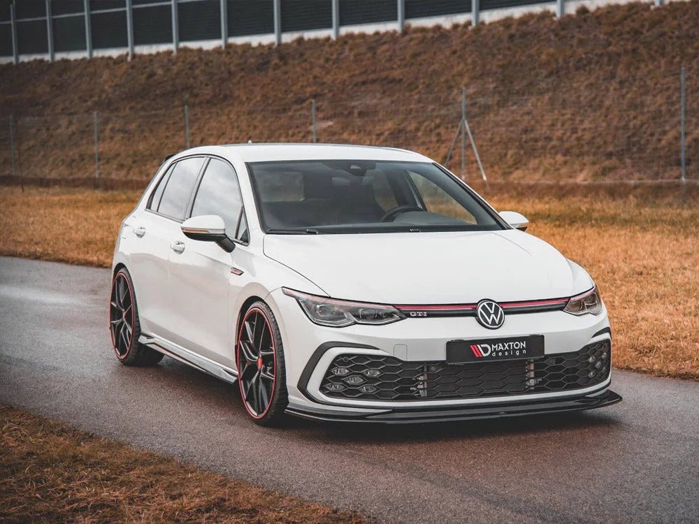 Maxton Design Front Splitter V5 Volkswagen Golf 8 GTI R-line 20-