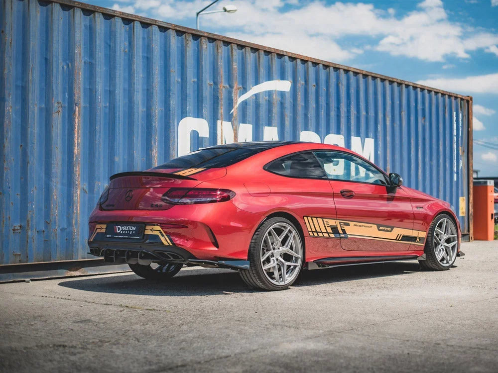 Maxton Design Racing Durability Rear Diffuser Mercedes-amg C43 Coupe C205 2016-