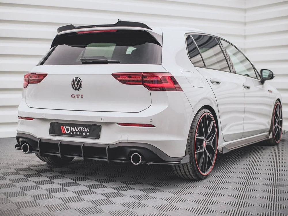 Maxton Design Racing Durability Rear Diffuser V1 Volkswagen Golf 8 GTI 20-