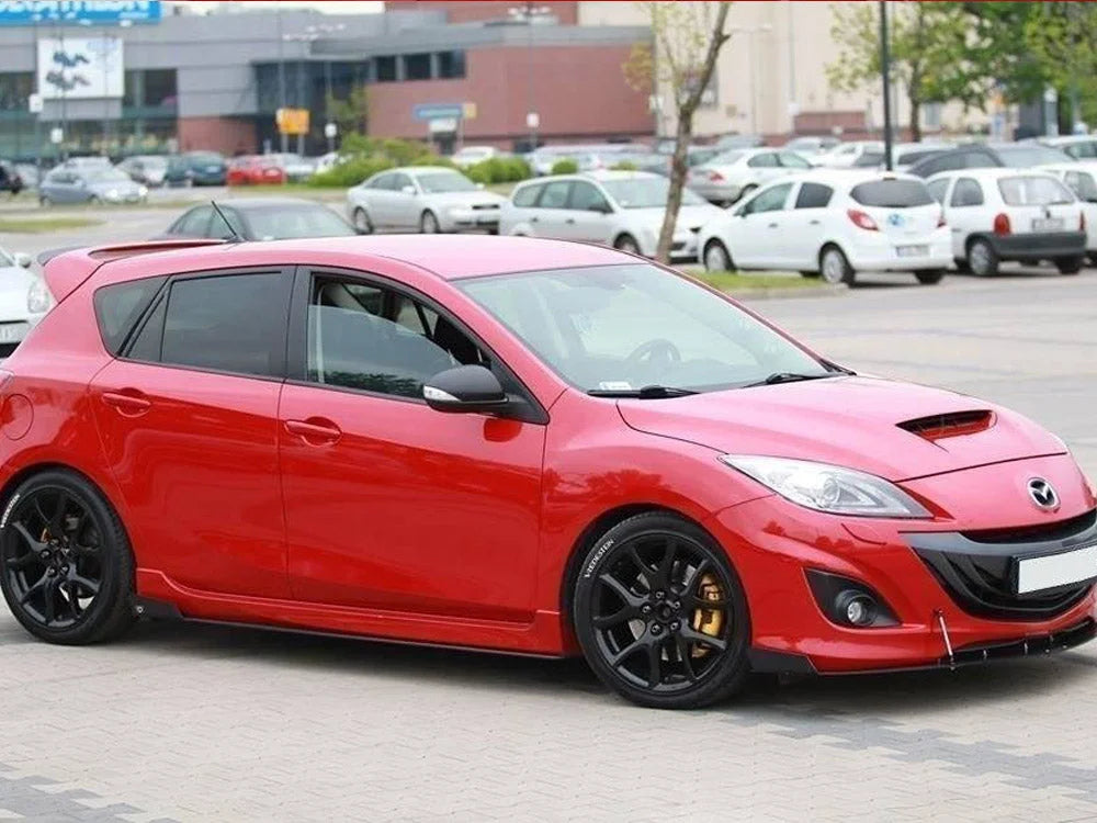 Maxton Design Racing Side Skirts Diffusers Mazda 3 MK2 MPS
