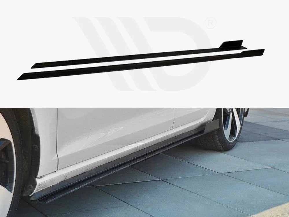 Maxton Design Racing Side Skirts Diffusers Volkswagen Golf GTI MK7.5 17-