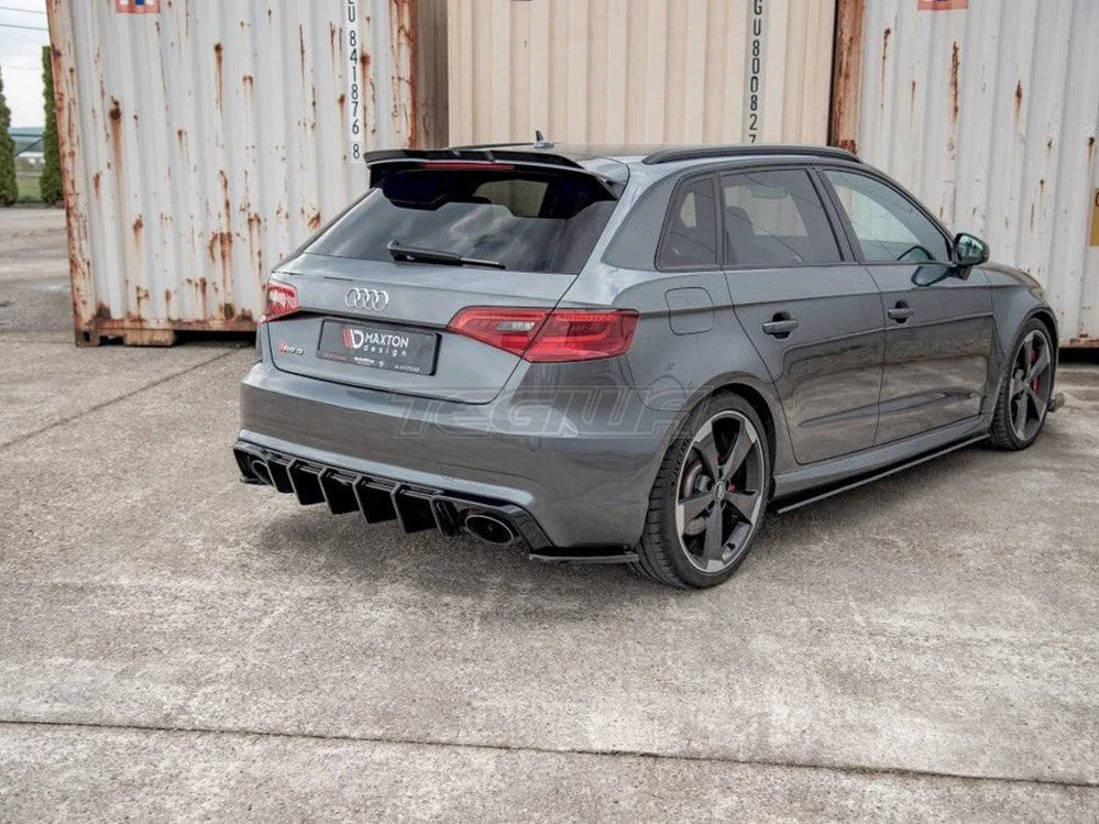 Maxton Design Rear Side Diffusers V2 Audi RS3 8V Sportback 15-16
