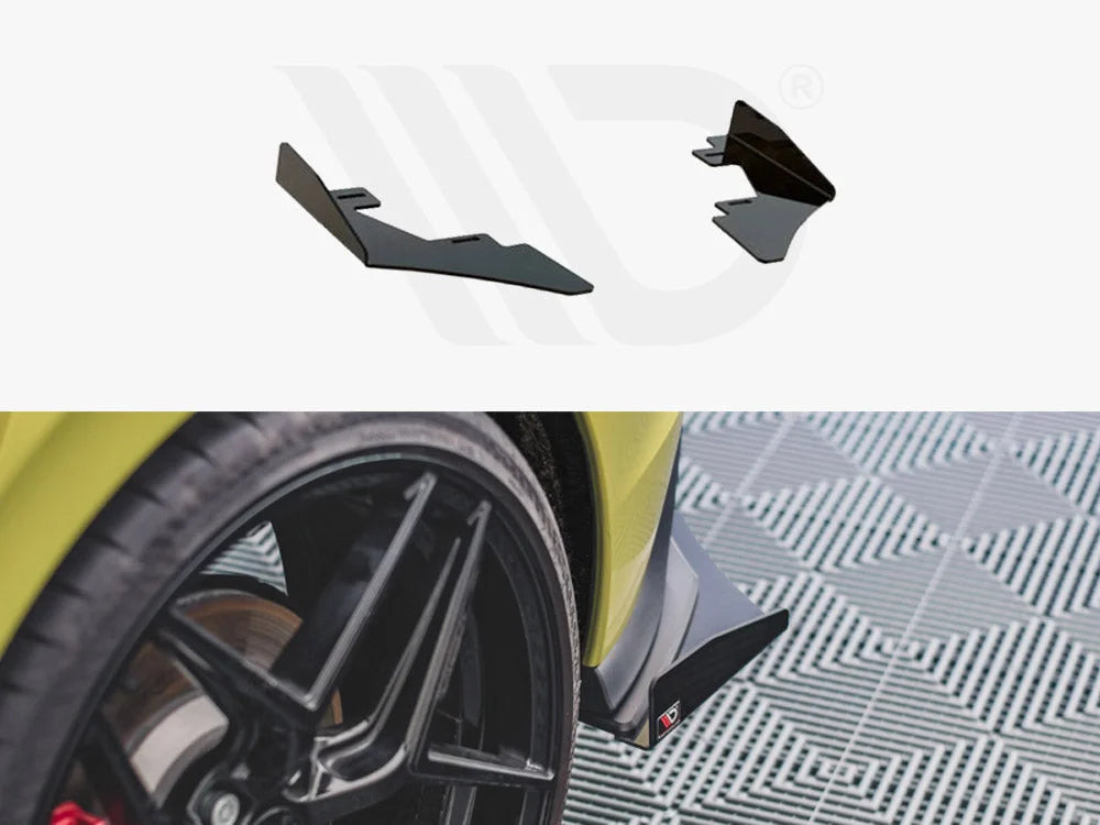 Maxton Design Rear Side Flaps Volkswagen Golf 8 GTI Clubsport 20-