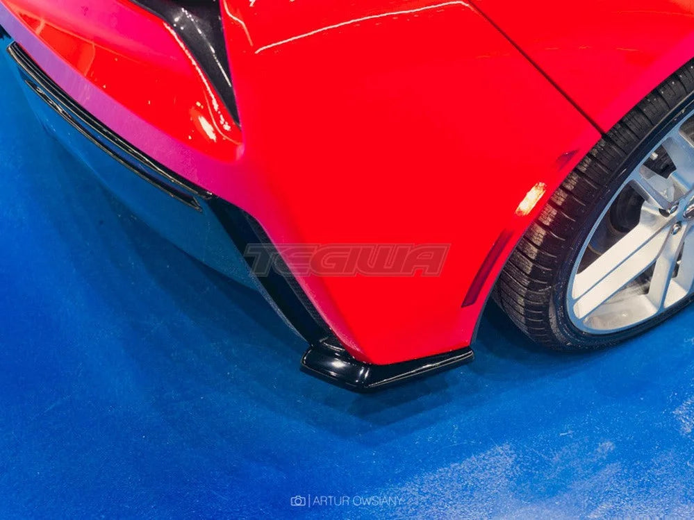 Maxton Design Rear Side Splitters Chevrolet Corvette C7 2013-19