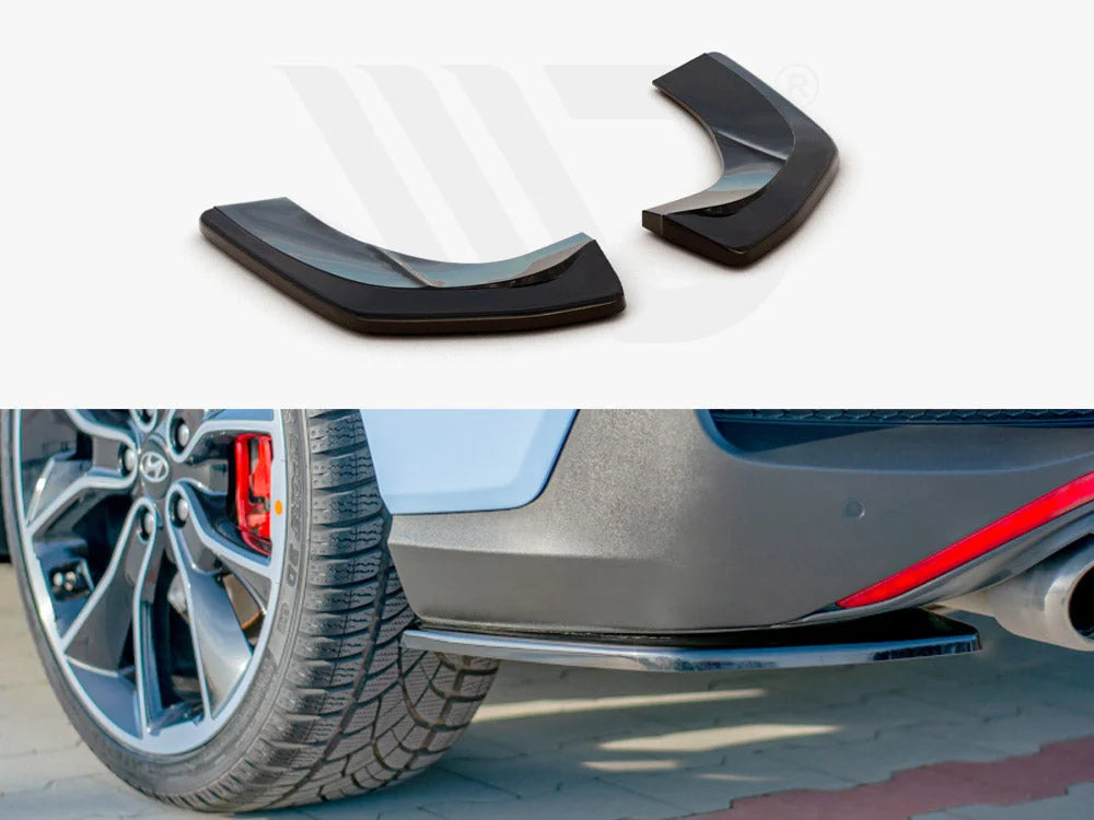 Maxton Design Rear Side Splitters Hyundai I30 MK3 N Fastback 2018-