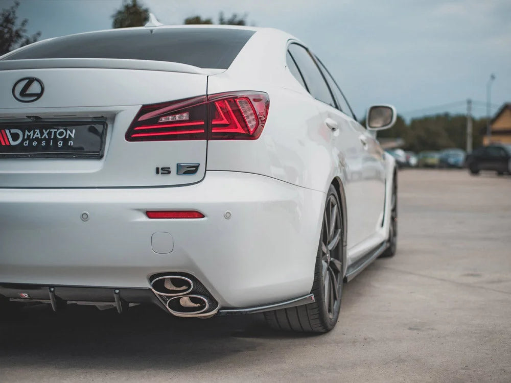 Maxton Design Rear Side Splitters Lexus IS F MK2 09-13