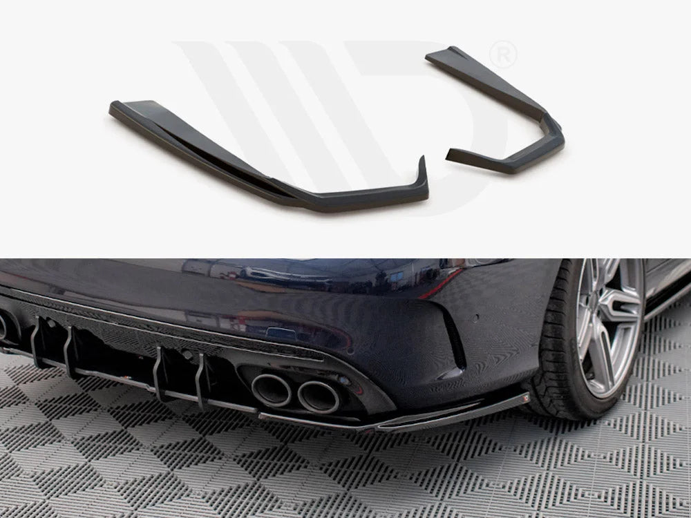 Maxton Design Rear Side Splitters Mercedes AMG C 43 Sedan W205 Facelift