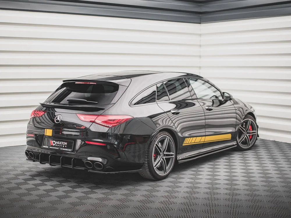 Maxton Design Rear Side Splitters Mercedes-amg CLA 35 AERO 45 AERO C118 2019-