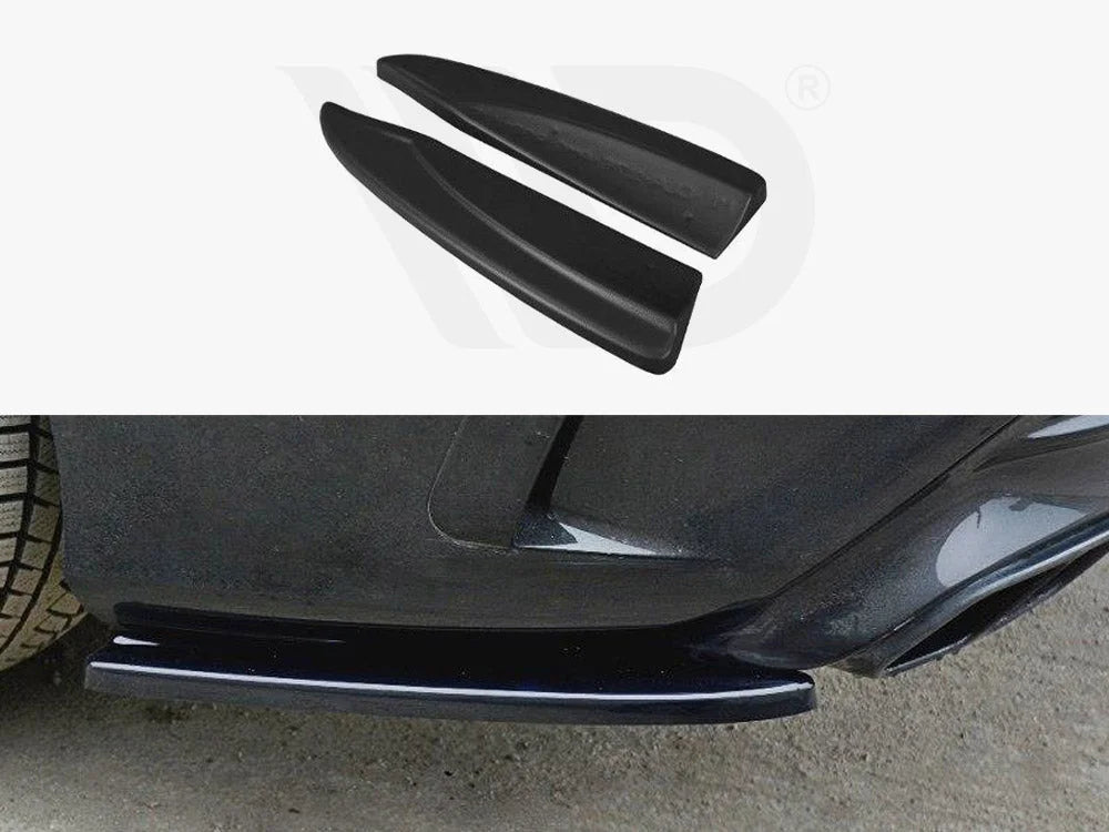 Maxton Design Rear Side Splitters Mercedes CLA A45 AMG C117 Facelift 2017-UP