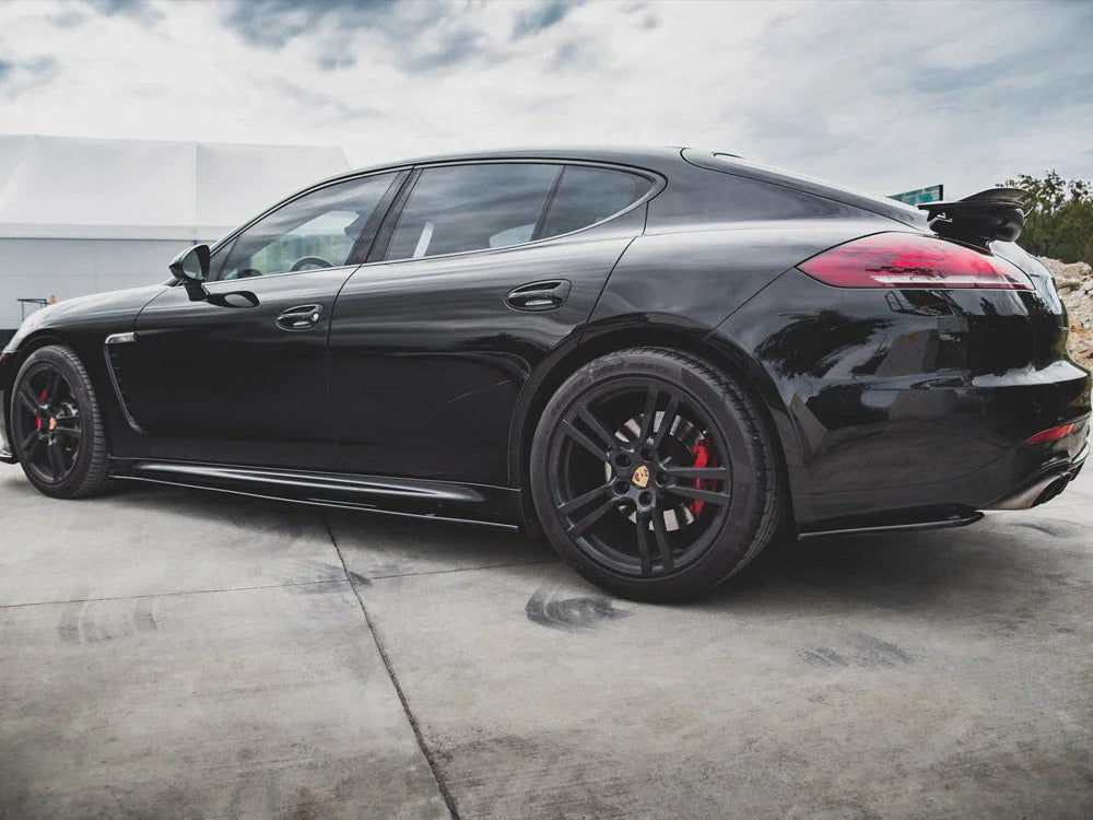 Maxton Design Rear Side Splitters Porsche Panamera Turbo 970 Facelift 13-16