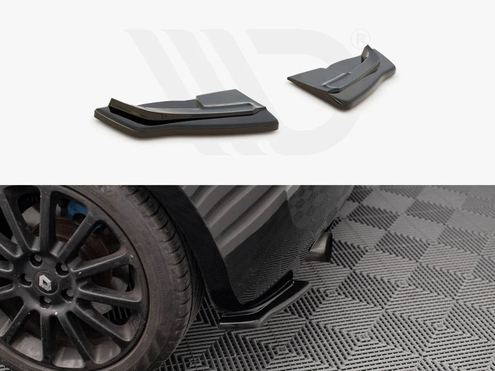 Maxton Design Rear Side Splitters Renault CLIO MK3 RS 06-09