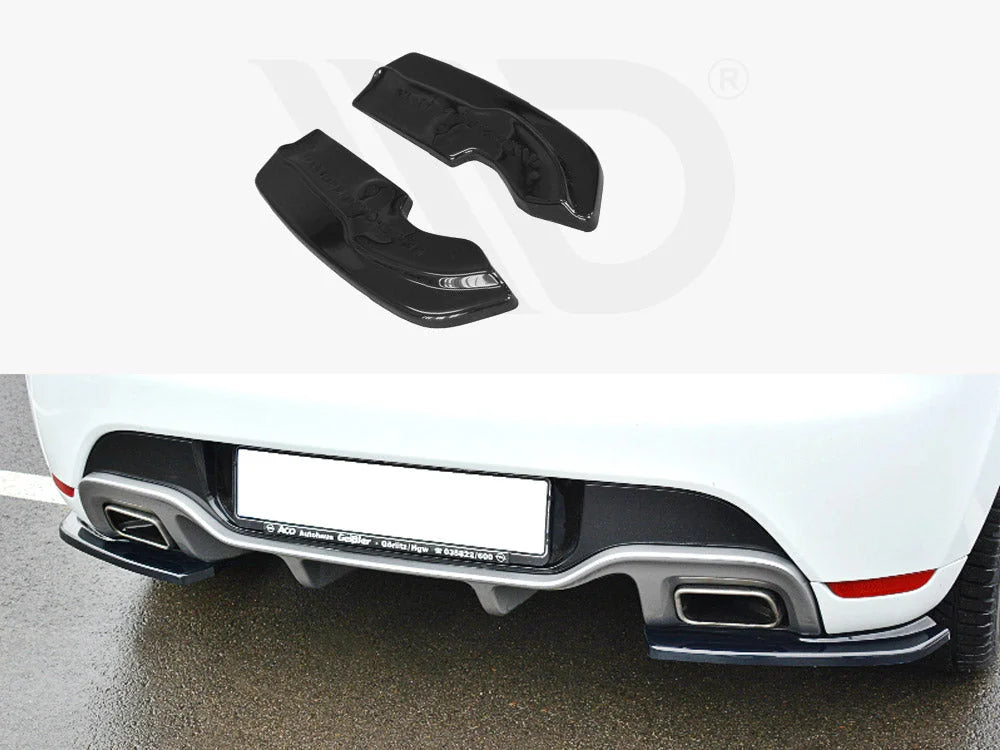 Maxton Design Rear Side Splitters Renault CLIO MK4 RS 13-19