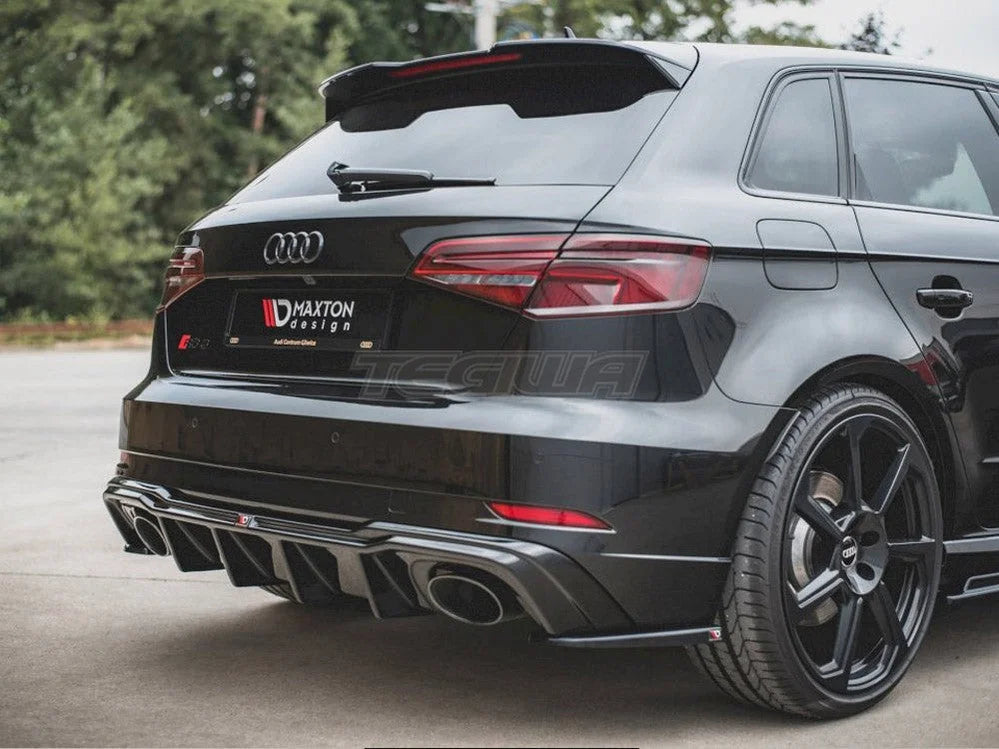 Maxton Design Rear Side Splitters V.2 Audi RS3 8V Sportback Facelift 2017-UP