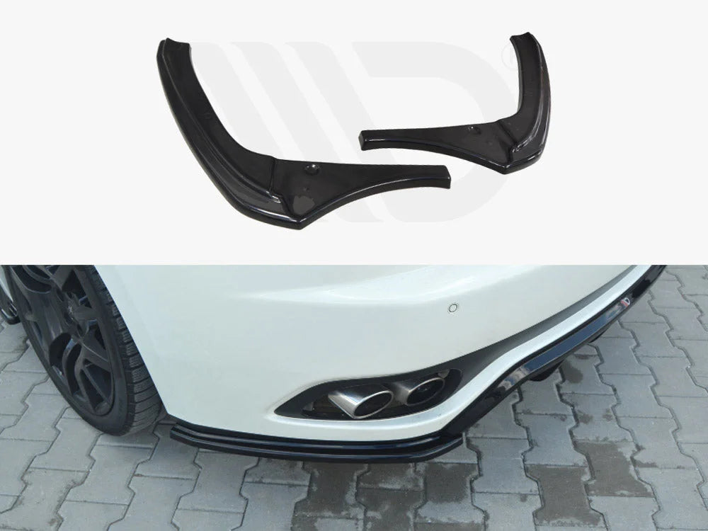 Maxton Design Rear Side Splitters V.2 Maserati Granturismo 07-11