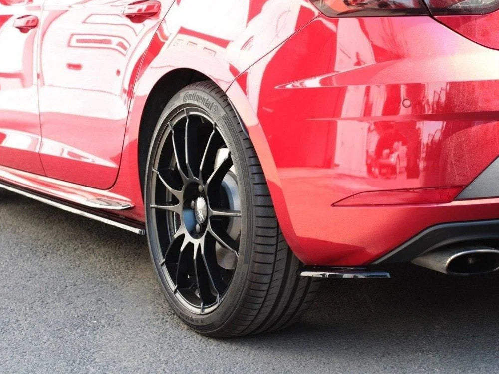 Maxton Design Rear Side Splitters V.2 Seat Leon MK 3.5 Cupra