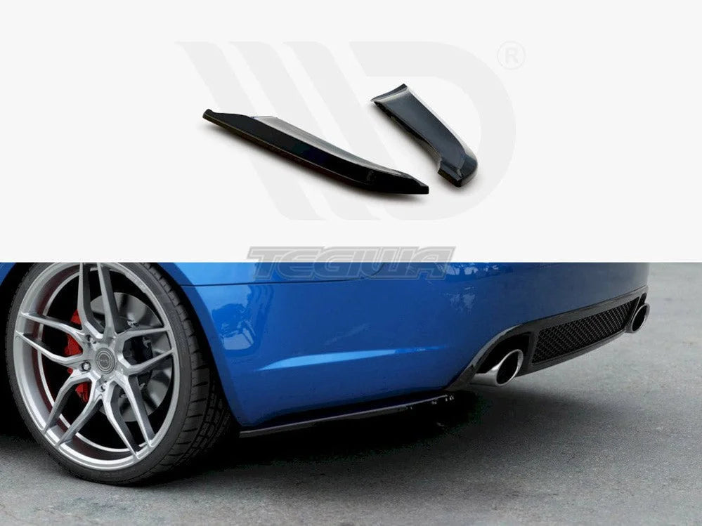 Maxton Design Rear Side Splitters V1 Audi RS4 B7 06-08