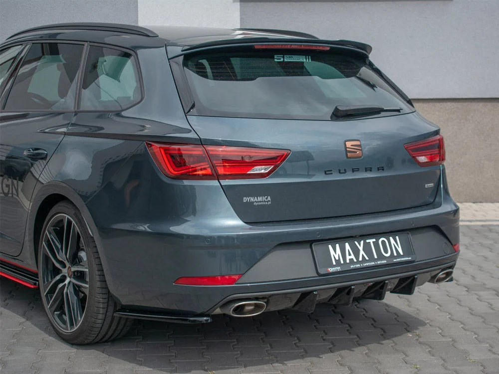 Maxton Design Rear Side Splitters V1 Seat Leon MK 3.5 Cupra ST 2017-