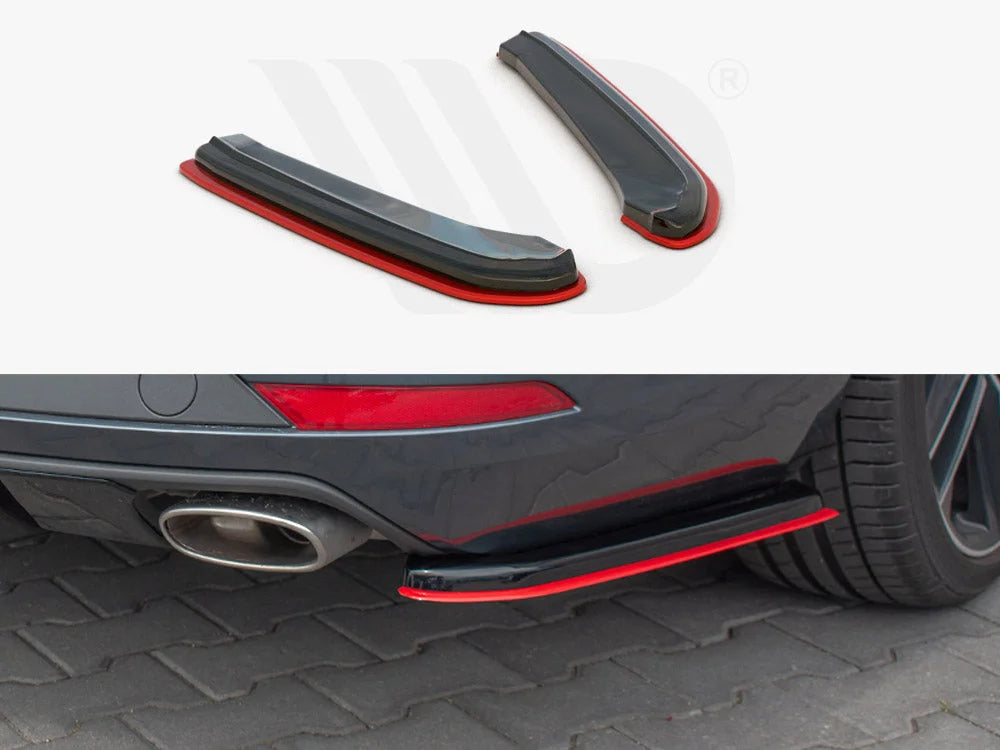 Maxton Design Rear Side Splitters V2 Seat Leon MK 3.5 Cupra ST 2017-