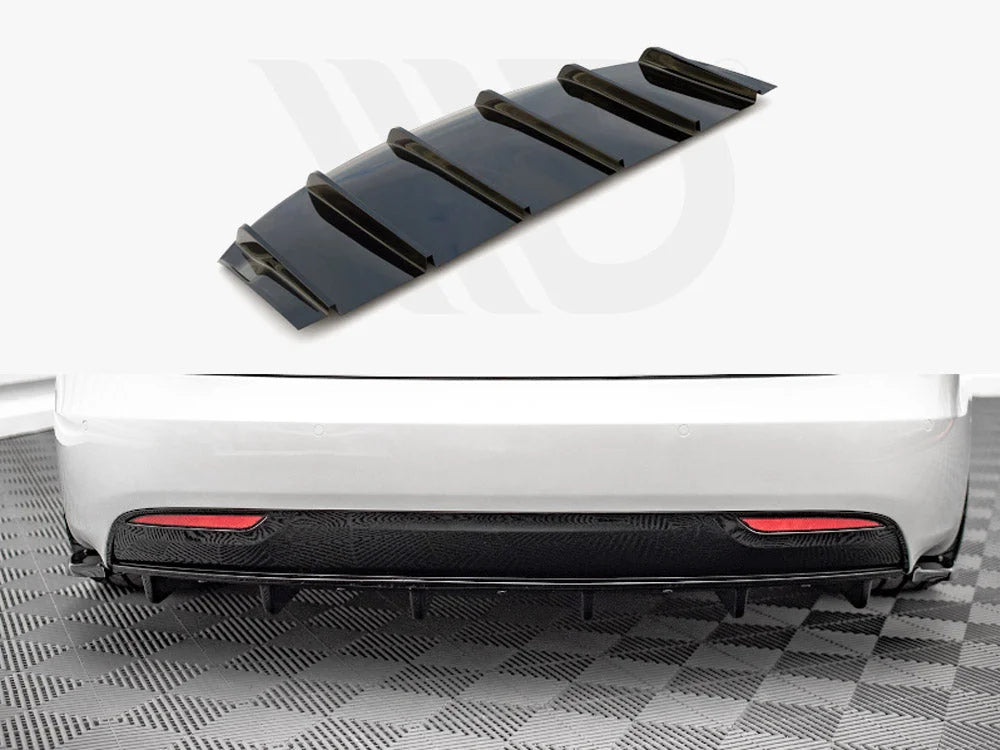 Maxton Design Rear Valance Tesla Model S Facelift 2016-