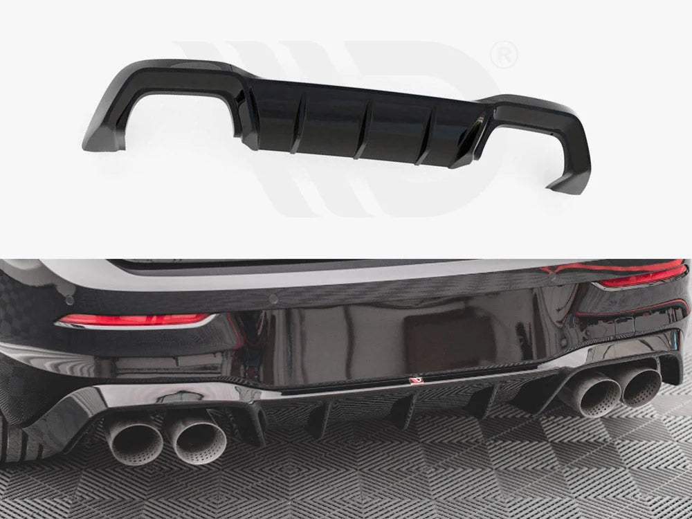 Maxton Design Rear Valance V.1 Volkswagen Golf R MK8 20-