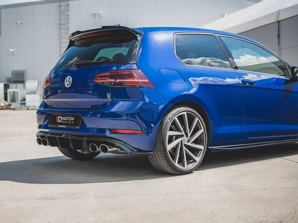 Maxton Design Rear Valance V.3 Volkswagen Golf 7 R Facelift 17-19