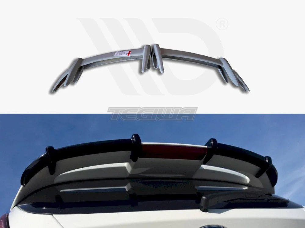 Maxton Design Roof Spoiler Extension Ford Fiesta MK7 ST Zetec S Facelift Primer Painted