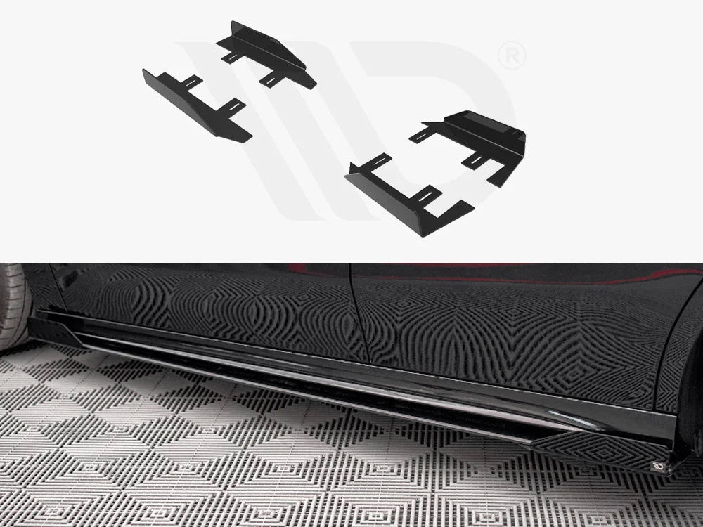 Maxton Design Side Flaps Mercedes A35 AMG AMG-Line Aero Pack W177