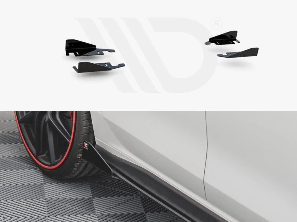 Maxton Design Side Flaps Volkswagen Golf 8 GTI GTI Clubsport R-line 20-