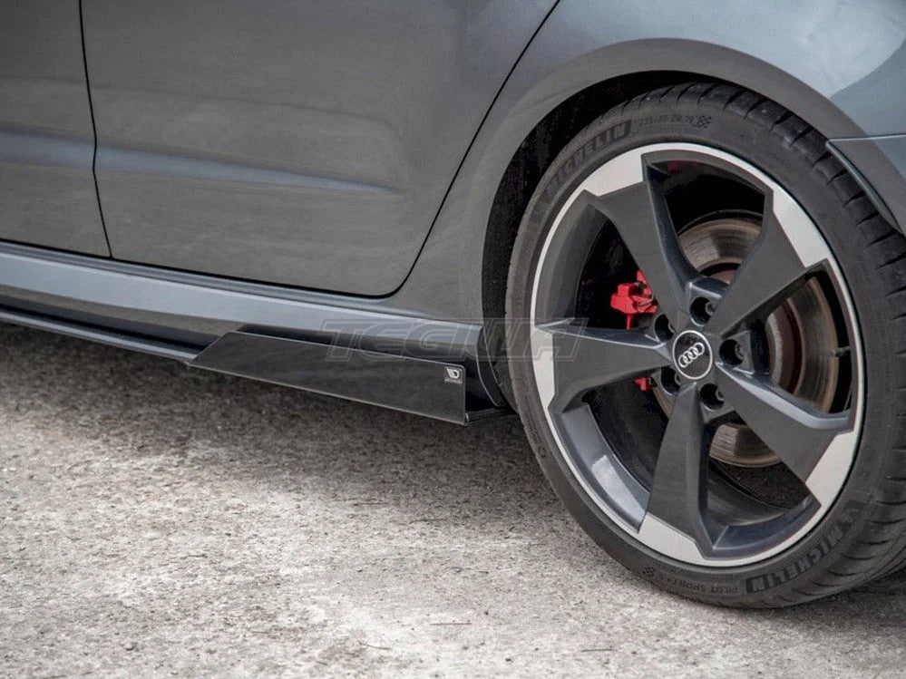 Maxton Design Side Skirt Flaps Audi RS3 8V Sportback 01-16