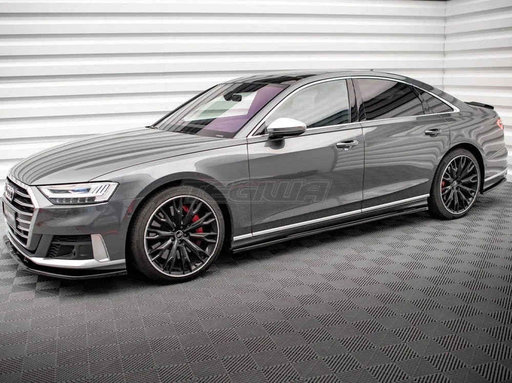 Maxton Design Side Skirts Diffusers Audi S8 A8 S-Line D5
