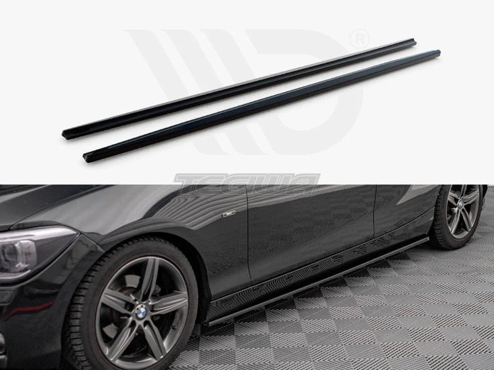 Maxton Design Side Skirts Diffusers BMW 1-Series F20 11-15