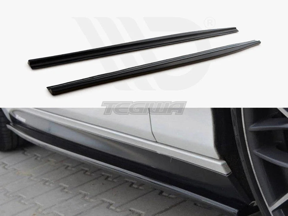 Maxton Design Side Skirts Diffusers BMW 1-Series F21 M135I M140I M-pack