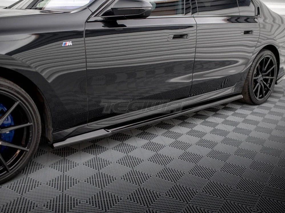 Maxton Design Side Skirts Diffusers BMW 7-Series M-Pack M760e G70