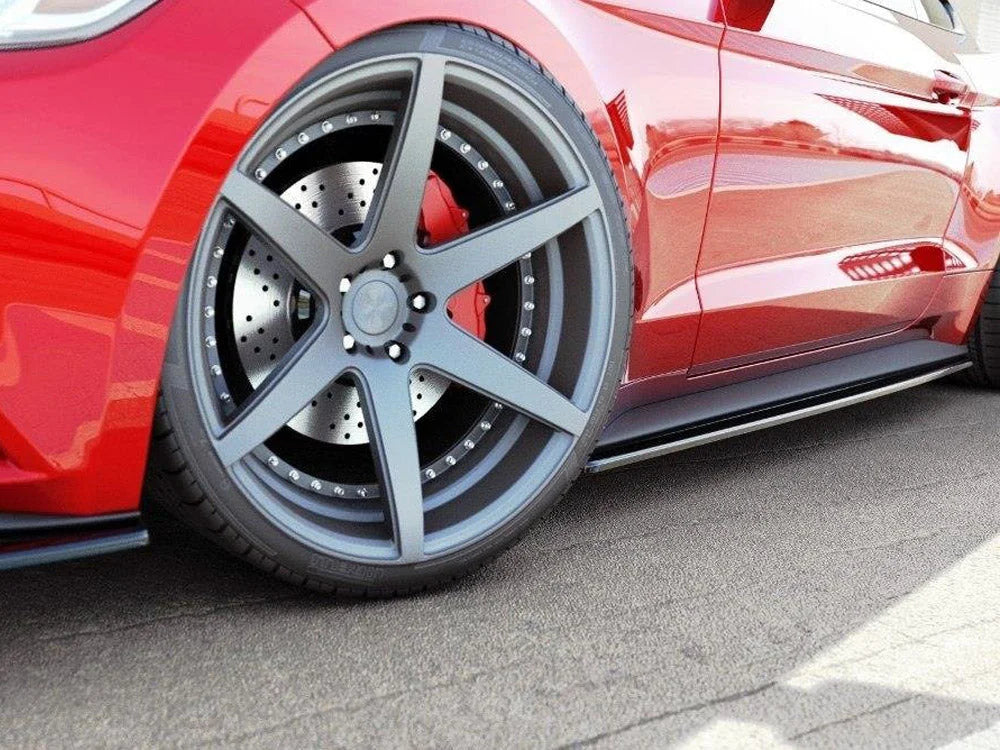 Maxton Design Side Skirts Diffusers Ford Mustang MK6 2014-17