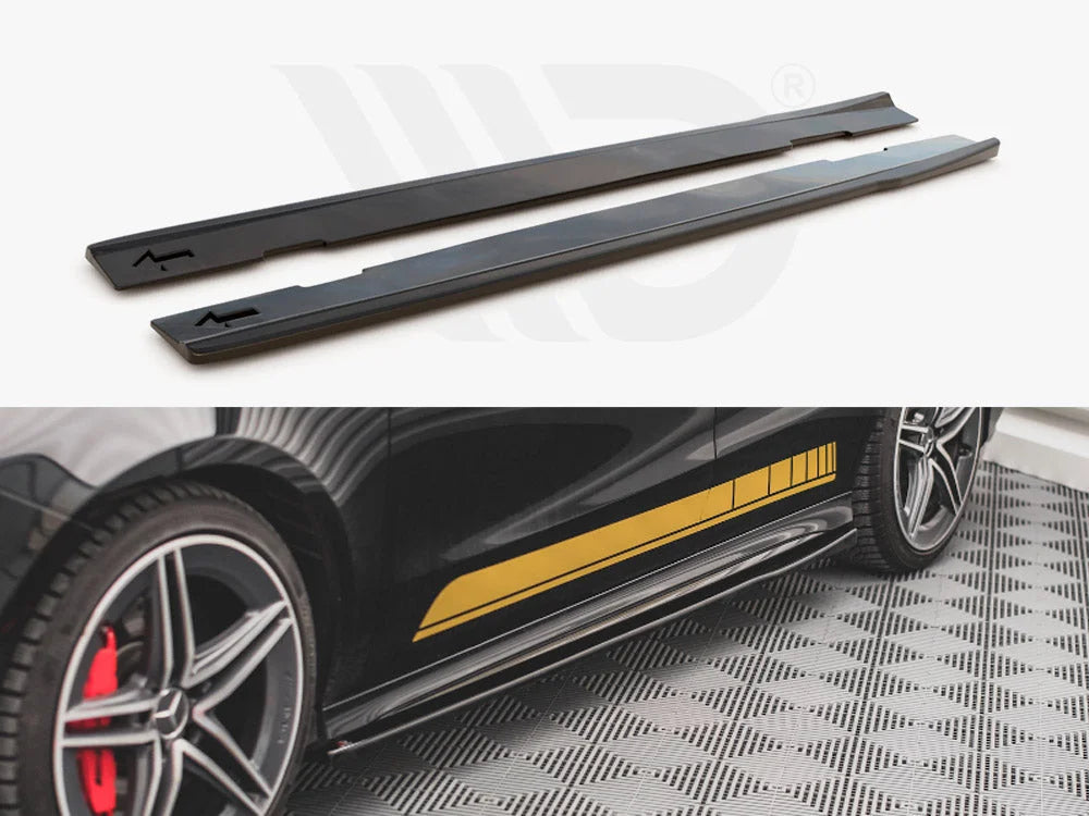 Maxton Design Side Skirts Diffusers Mercedes-amg CLA 35 45 C118 2019-