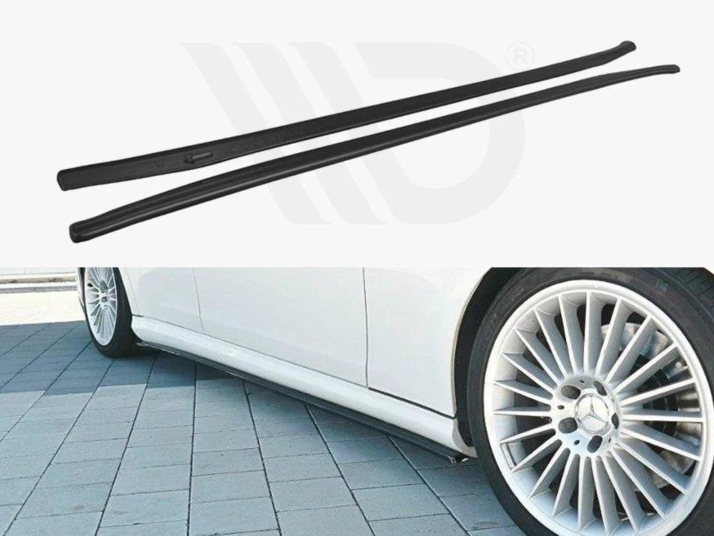 Maxton Design Side Skirts Diffusers Mercedes CLS C219 55AMG 09-06