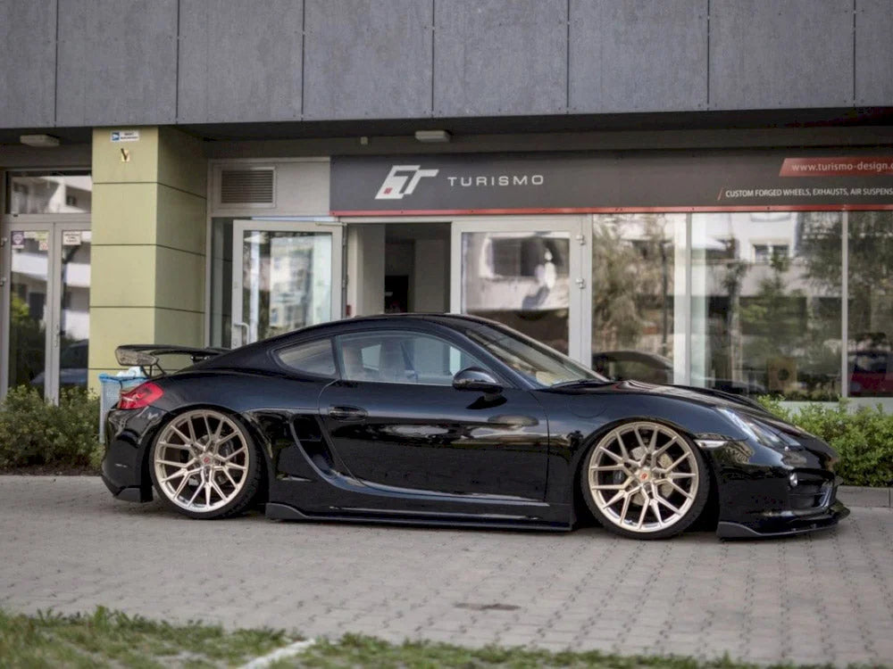 Maxton Design Side Skirts Diffusers Porsche Cayman MK2 981C 2013-