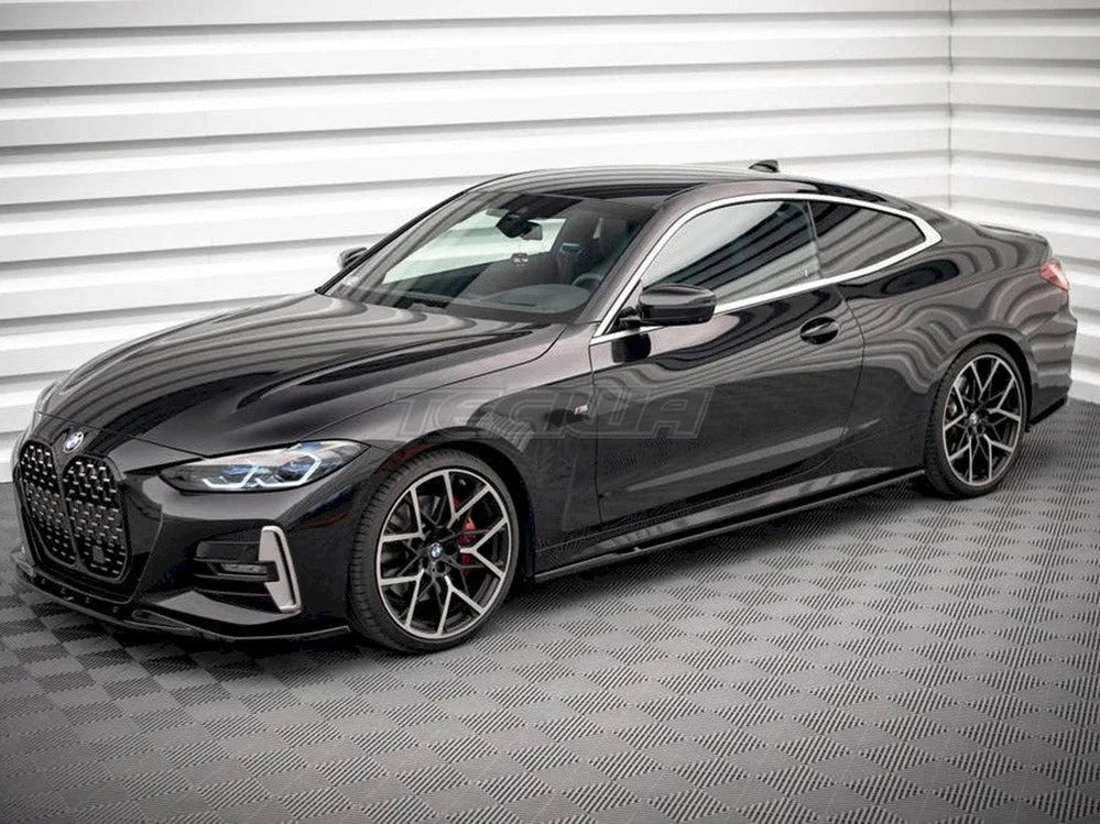 Maxton Design Side Skirts Diffusers V.1 BMW 4-Series M-pack G22 2020-