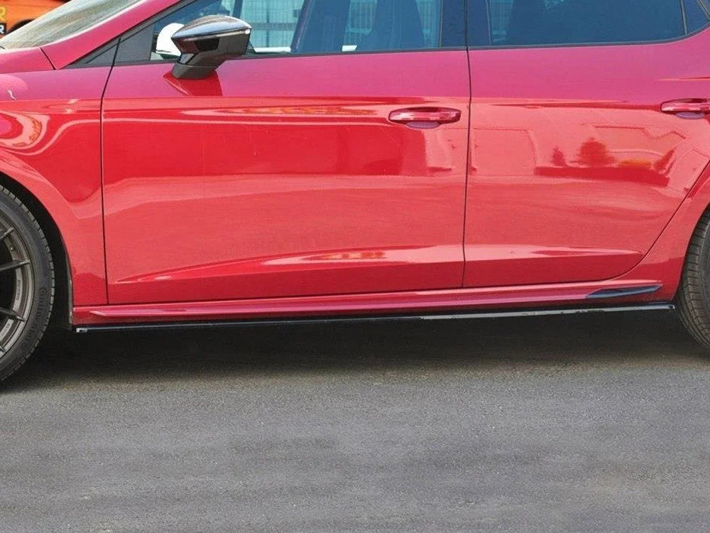 Maxton Design Side Skirts Diffusers V.1 Seat Leon MK 3.5 Cupra Estate
