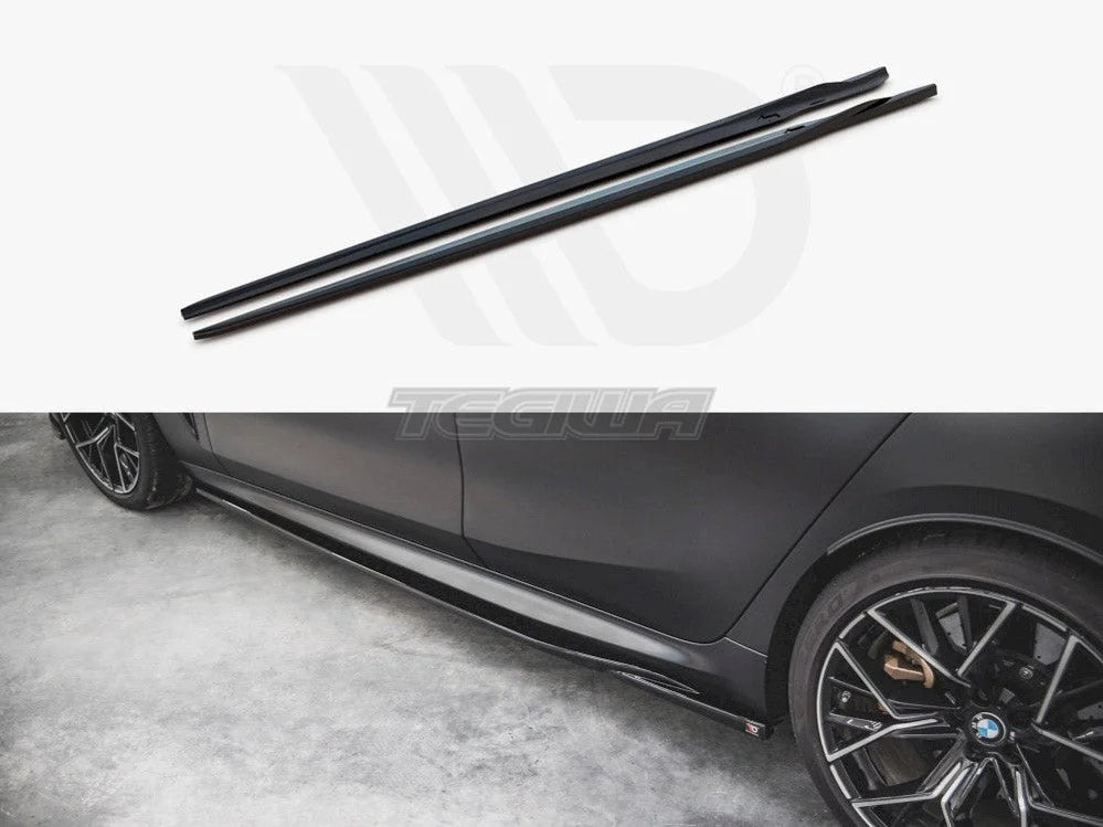 Maxton Design Side Skirts Diffusers V.2 BMW M8 Gran Coupe F93 2019-