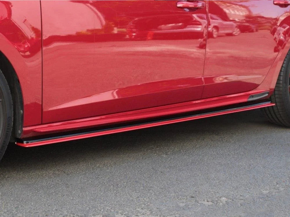 Maxton Design Side Skirts Diffusers V.3 Seat Leon MK3 Cupra FR Facelift 13-19