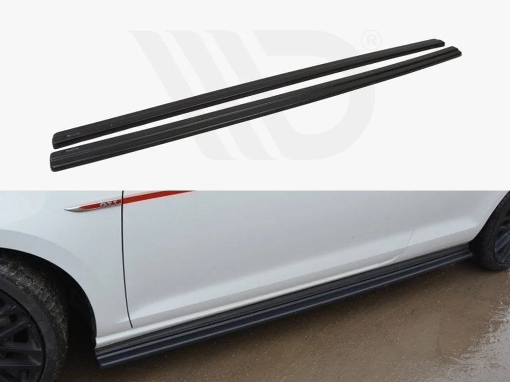 Maxton Design Side Skirts Diffusers Volkswagen Golf GTI MK7.5 17-