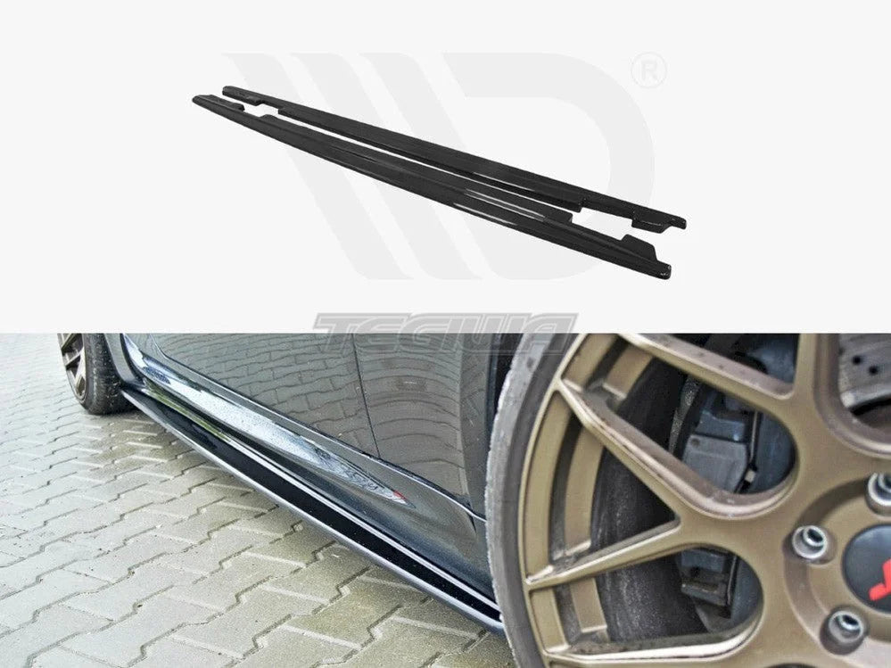 Maxton Design Side Skirts Splitters BMW M6 E63 09-10