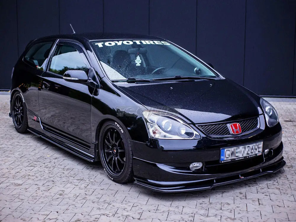 Maxton Design Side Skirts Splitters Honda Civic EP3 MK7 Type-r s Facelift 03-06