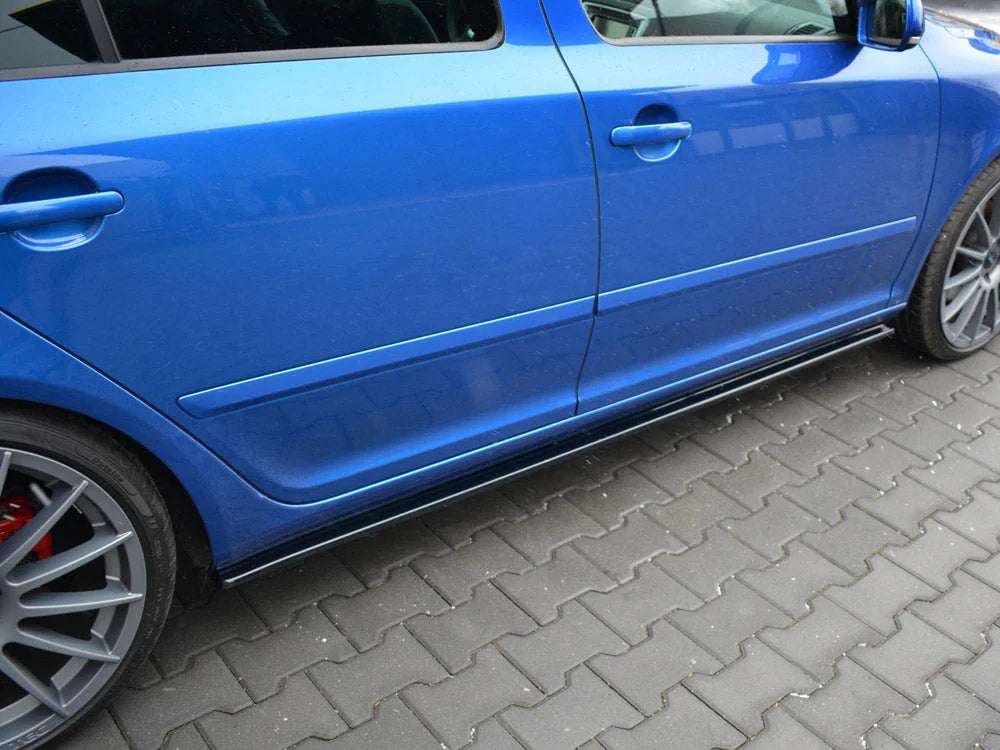 Maxton Design Side Skirts Splitters Skoda Octavia MK2 VRS Facelift 09-13